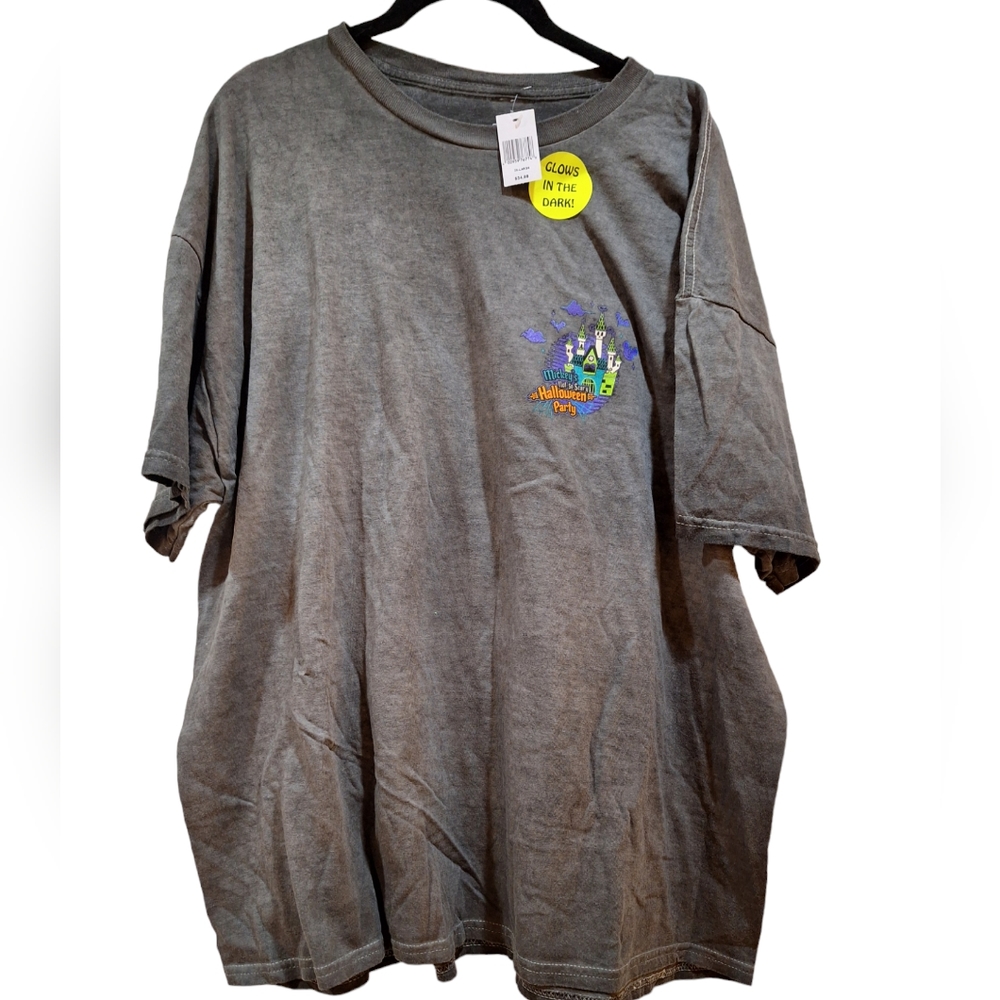 Disney Parks 2023 Mickey’s Halloween Party T-Shirt Adult Size 2XL NEW & Glows!